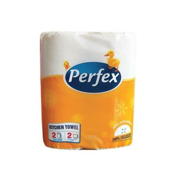 Kuchyňské utěrky Perfex bílé 2vr./1ks | Papírové a hygienické výrobky - Utěrky a ručníky